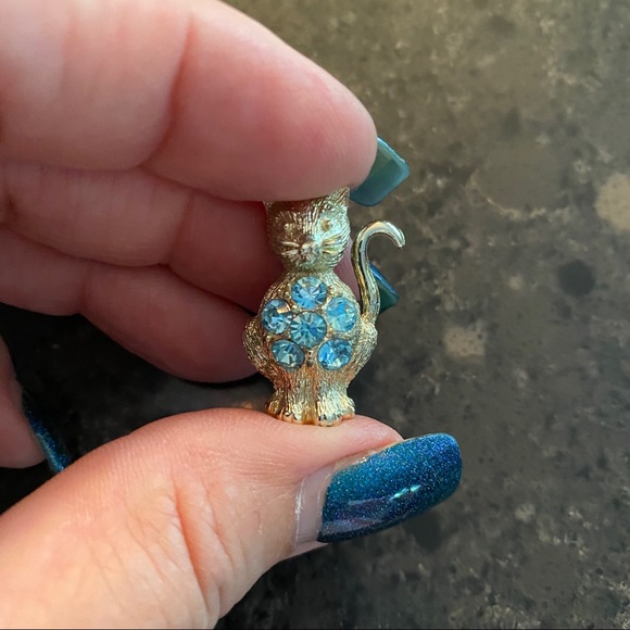 Cat brooch pin - Picture 3 of 4